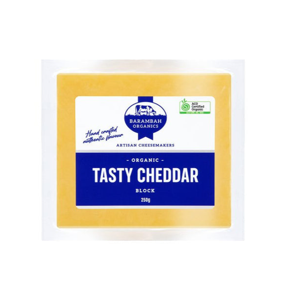 Barambah Tasty Cheddar 250g