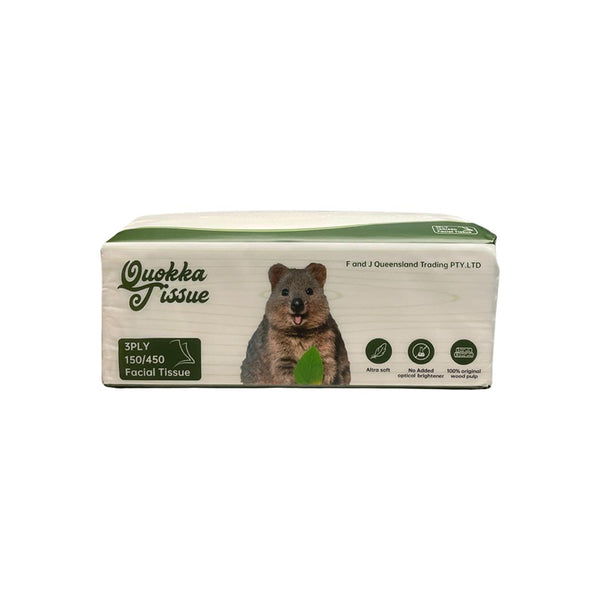 Quokka Facial Tissues (Soft Pack) 150pc