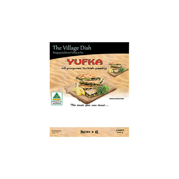 Authentic Turkish Yufka 6 Sheets