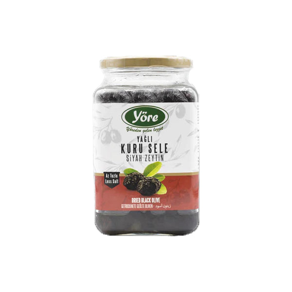 Yore Sele Black Olives 550g