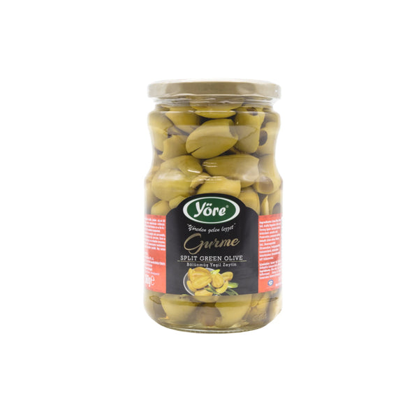 Yore Green Split Olives 680g