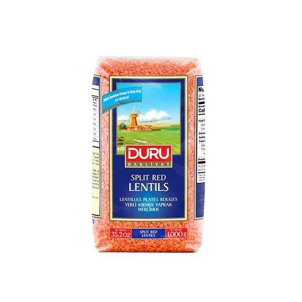 Duru Red Split Lentils 1kg