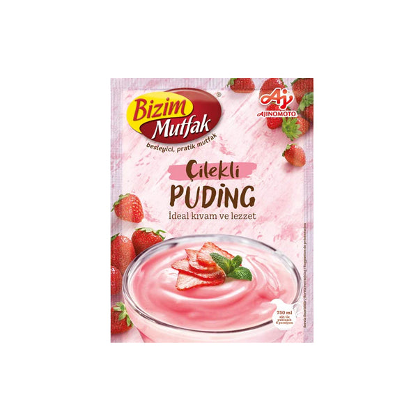 Bizim Mutfak Strawberry Pudding 120g