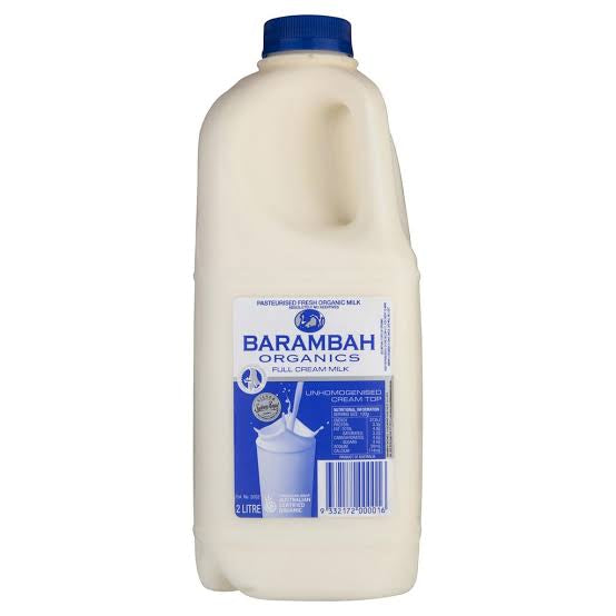 Barambah Organic Milk 2L