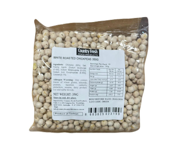 CF White Roasted Chickpeas 350g