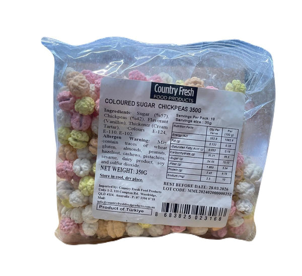 CF Coloured Sugar Chickpeas 350g