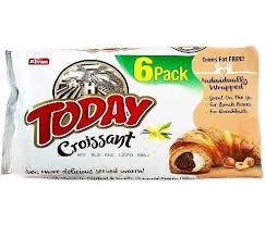 Today Croissant Vanilla 6pk