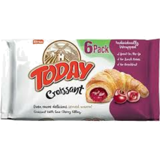 Today Croissant Cherry 45g 6pk