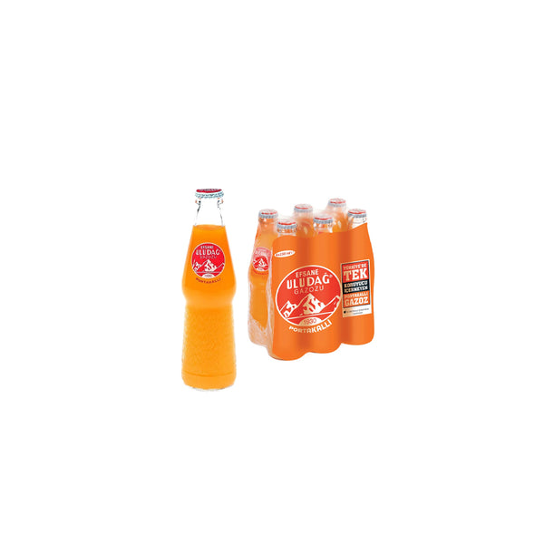 Uludag Orange Gazoz 6 Pack 250ml