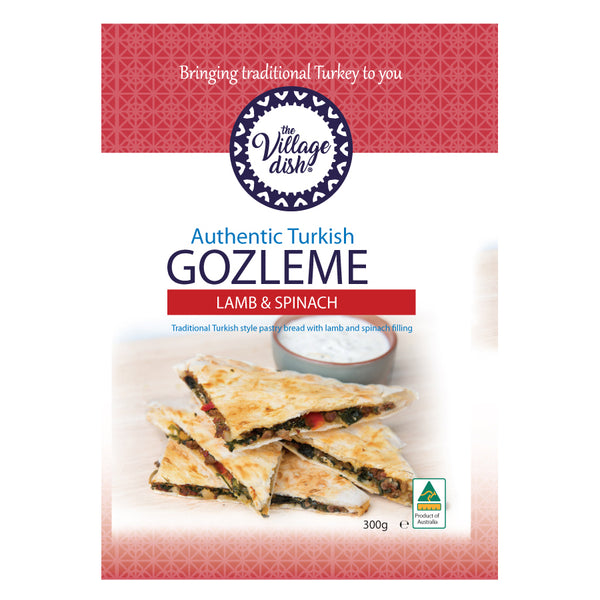 Lamb Spinach Gozleme 300g