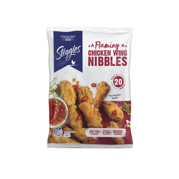 Steggles Flame Hot Wings 1kg